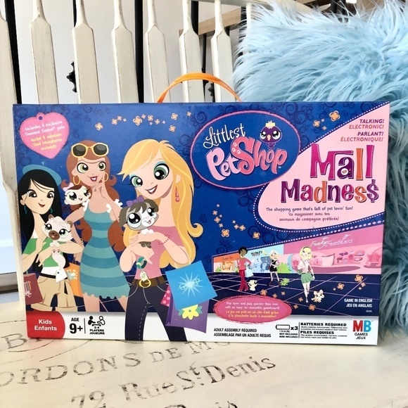 Littlest Pet Shop, Mall Madness, 2008, Board Game, COMPLETE, Good Condition - Picture 1 of 16